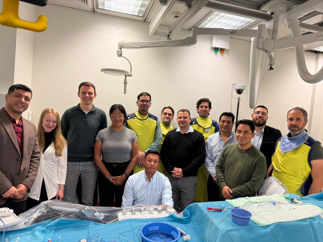 Hands-on training with DERIVO Embolisation Device at Workshop in Hamburg